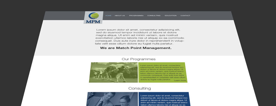 MatchPoint Management Web Design